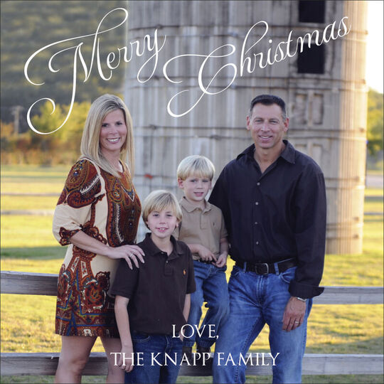 Family Square Photo Gift Stickers